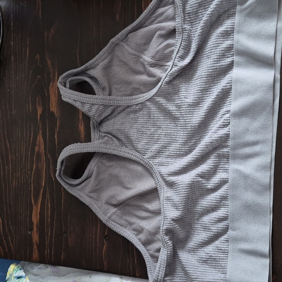 NWOT Torrid Women's Gray High-neck bralette. - Picture 2 of 6